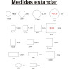 Pins estándar con dome